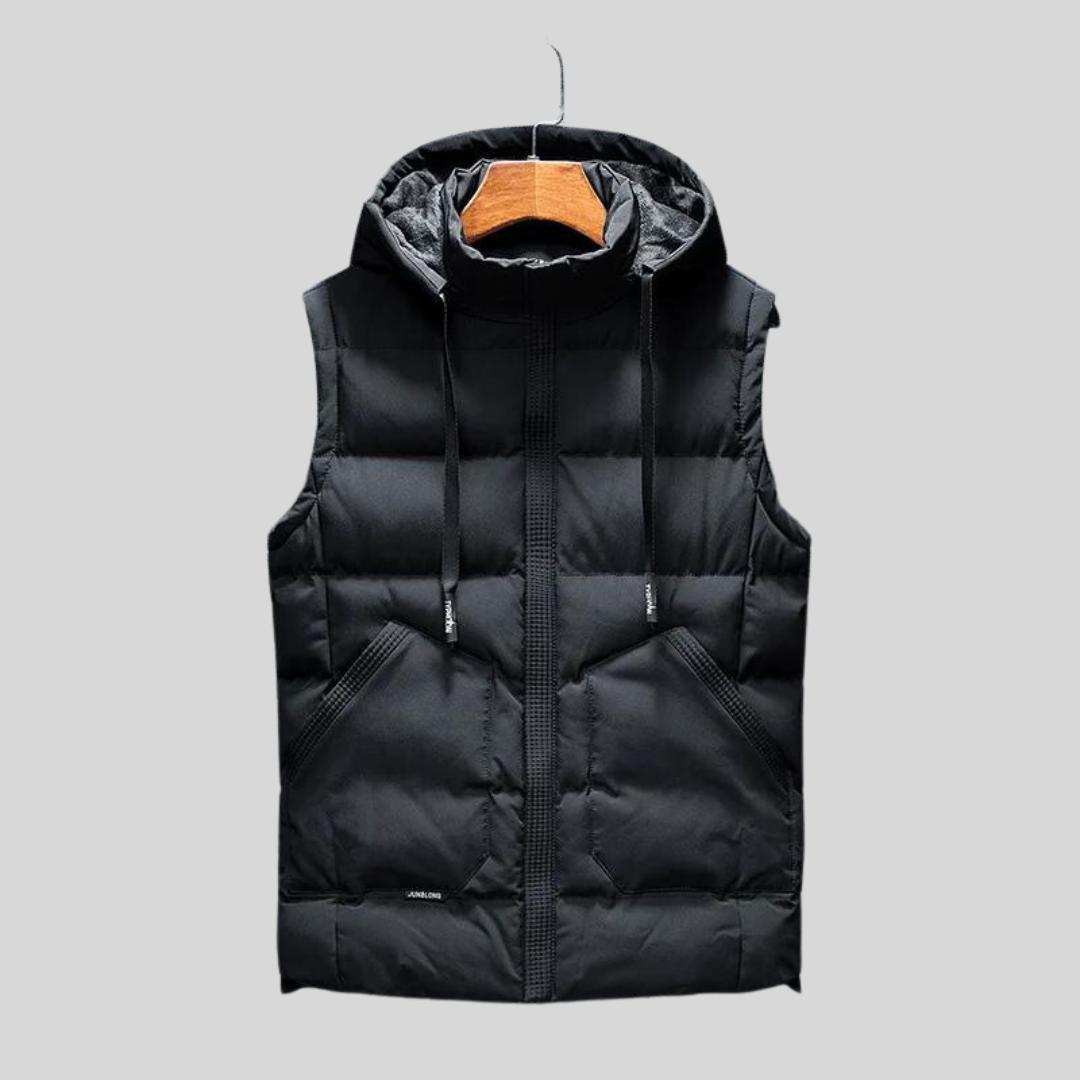 Savelli | Gestepptes Gilet mit Kapuze