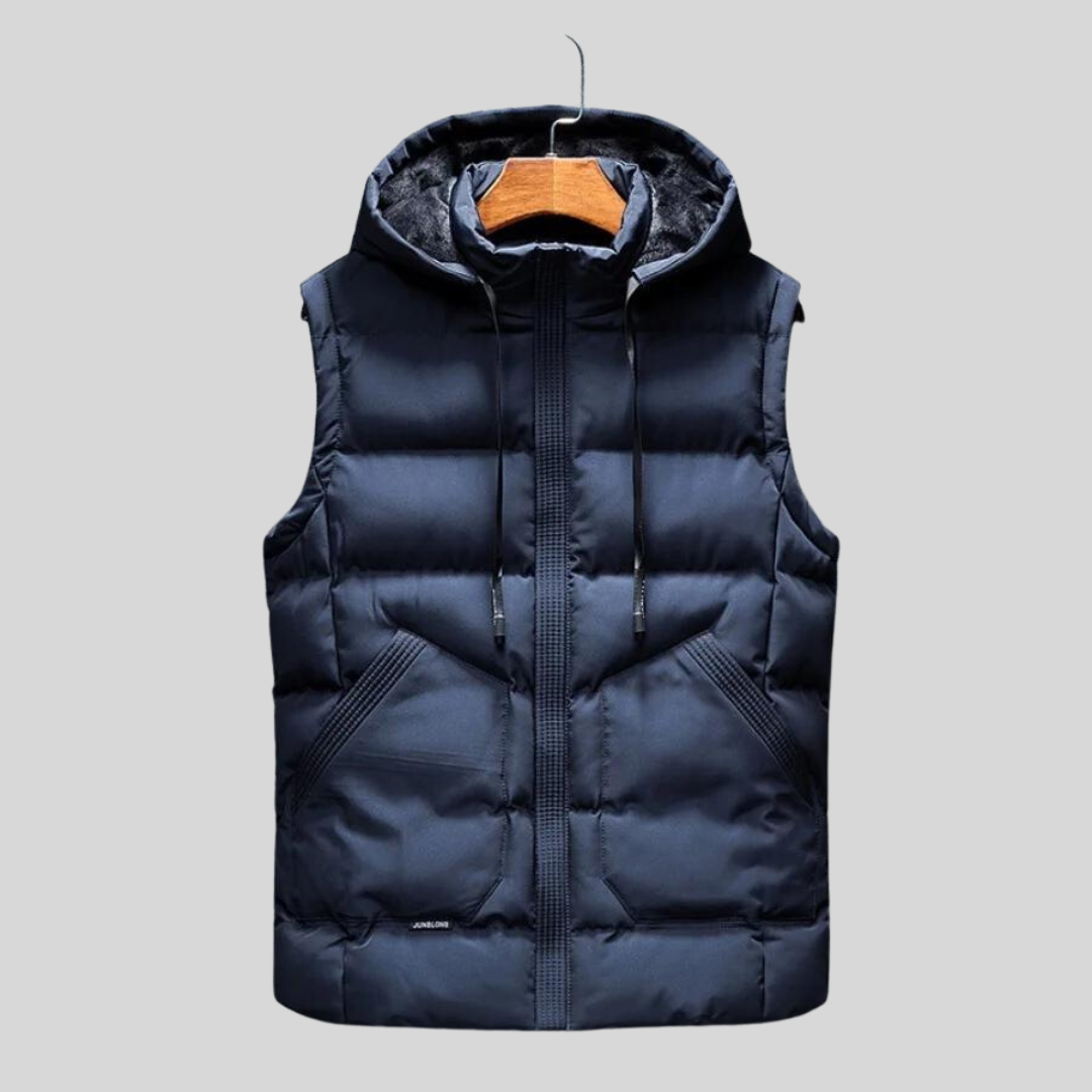 Savelli | Gestepptes Gilet mit Kapuze