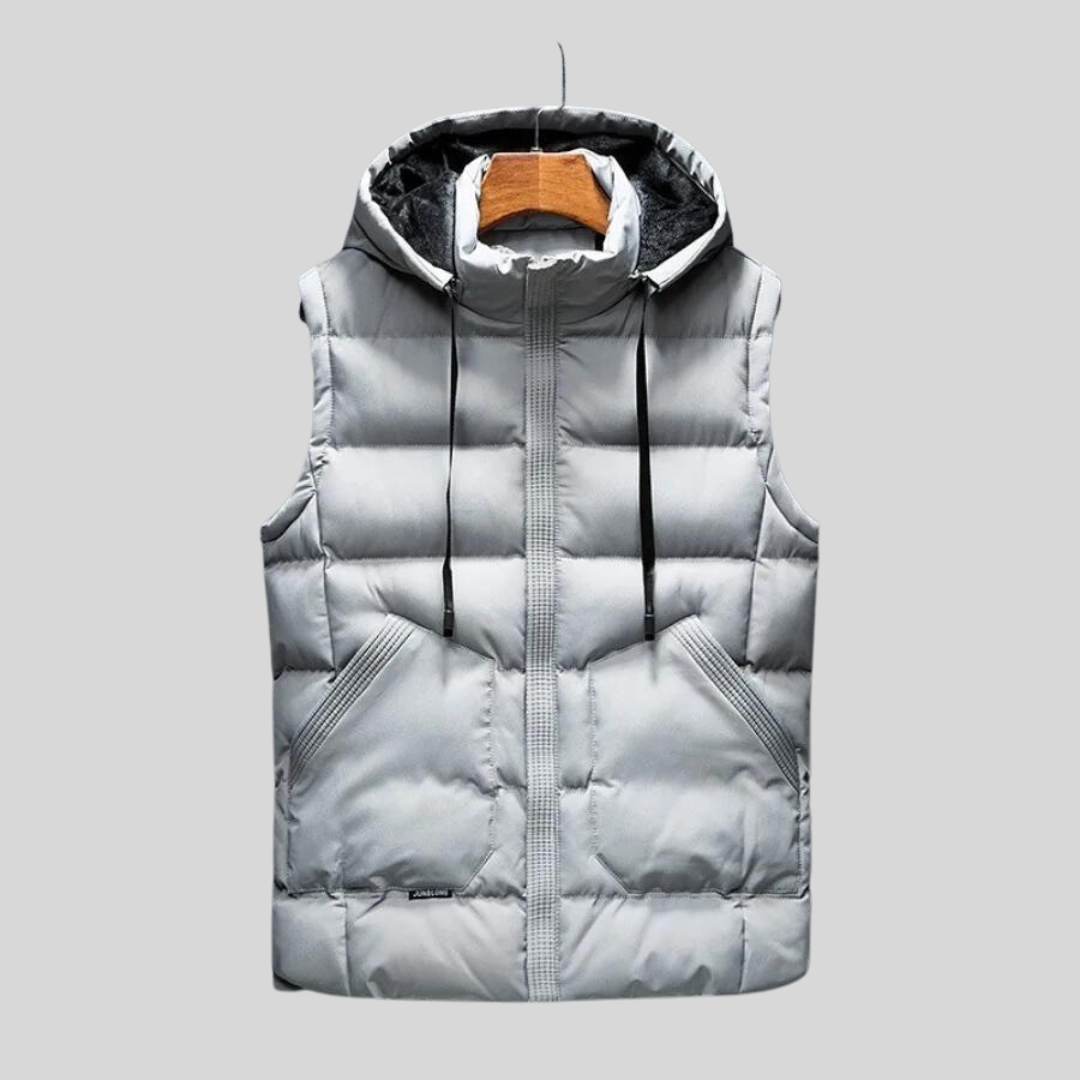 Savelli | Gestepptes Gilet mit Kapuze