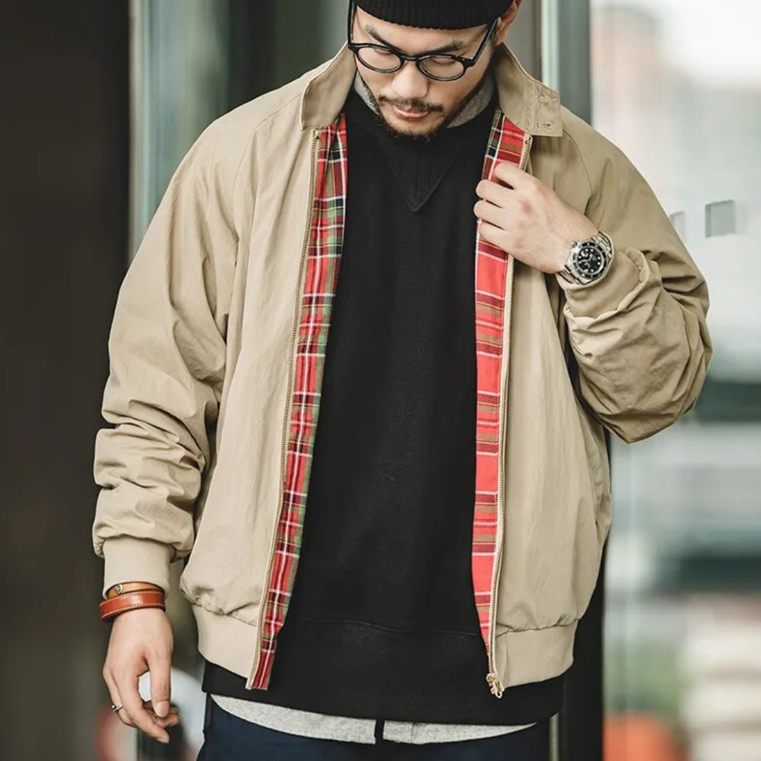 BySavelli | Plaid Signatur Jacke