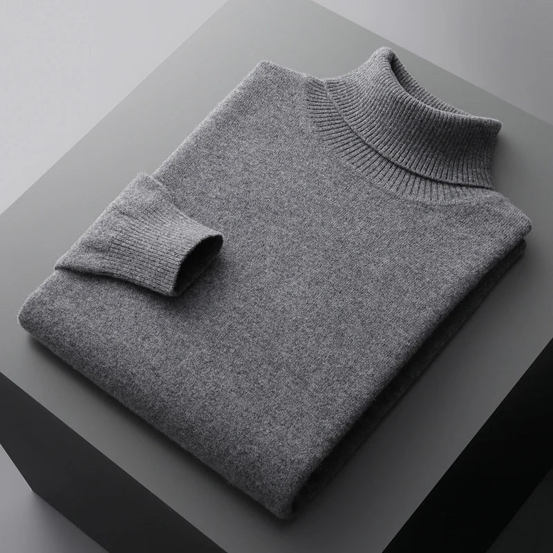 Savelli | Rollkragenpullover aus 100 % Merinowolle