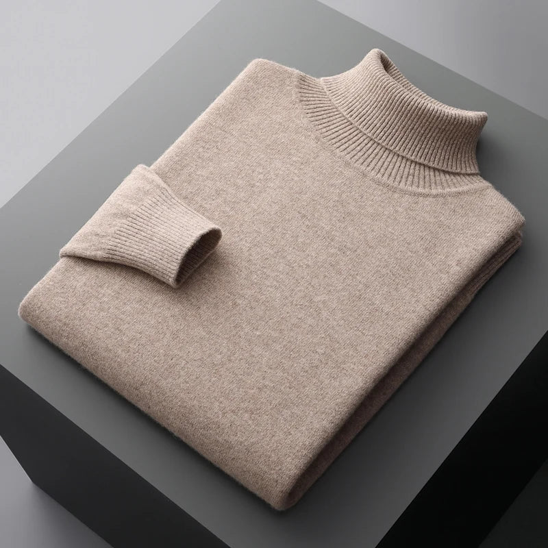 Savelli | Rollkragenpullover aus 100 % Merinowolle