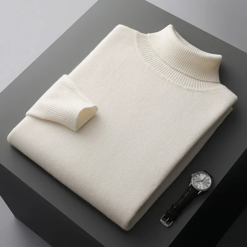 Savelli | Rollkragenpullover aus 100 % Merinowolle